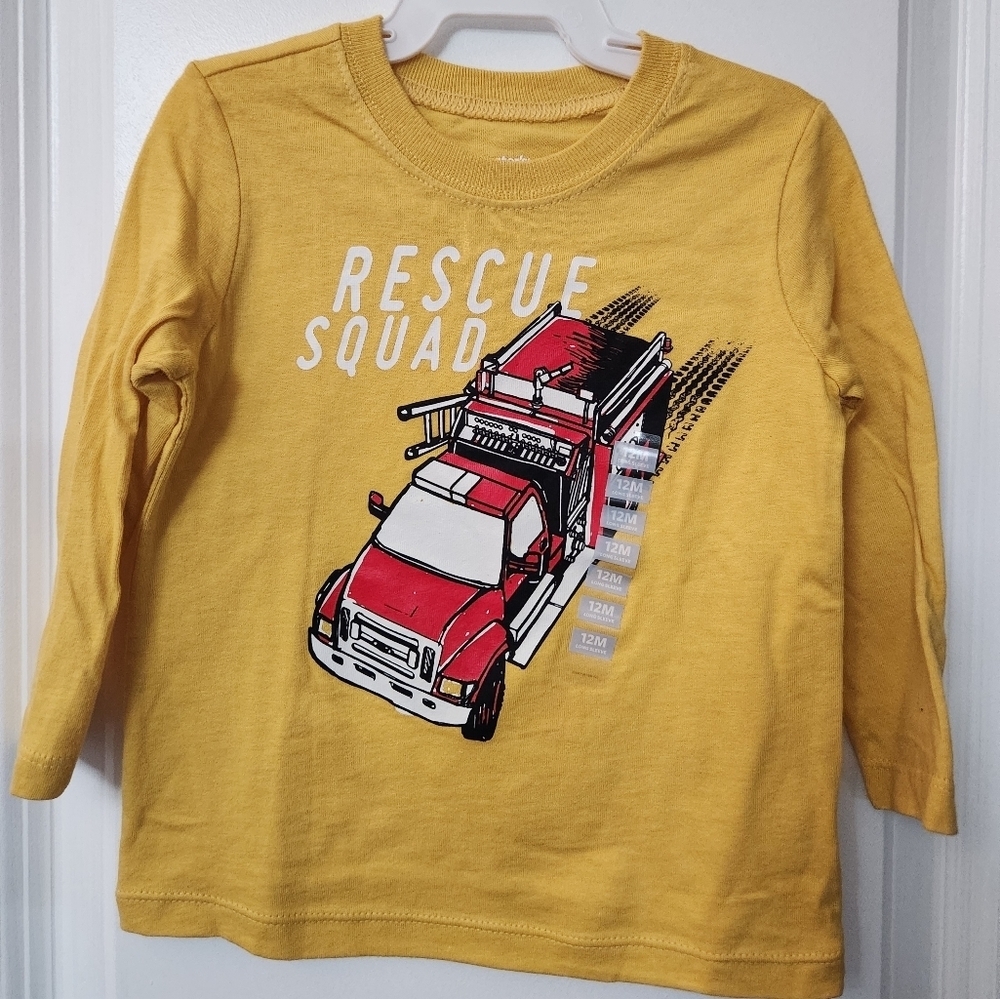 Carter's toddler size 12 month long sleeve shirt